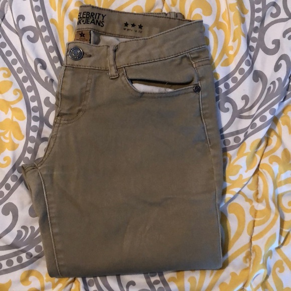 Khaki Colored Jeans - Picture 2 of 4